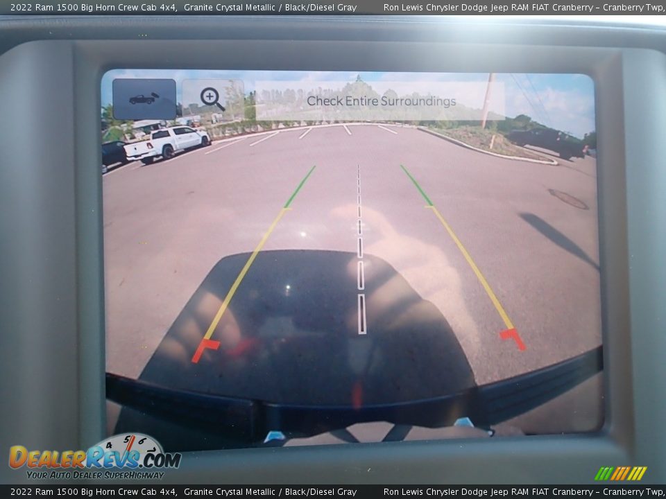 2022 Ram 1500 Big Horn Crew Cab 4x4 Granite Crystal Metallic / Black/Diesel Gray Photo #19