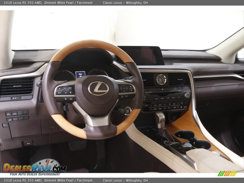 2018 Lexus RX 350 AWD Eminent White Pearl / Parchment Photo #6