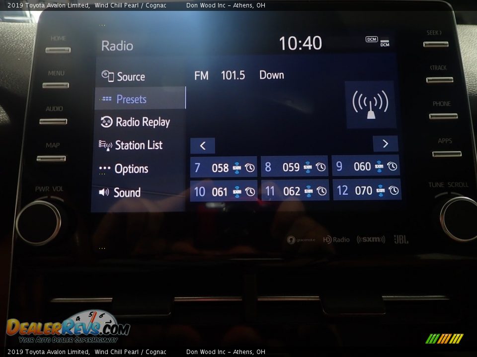 Controls of 2019 Toyota Avalon Limited Photo #28