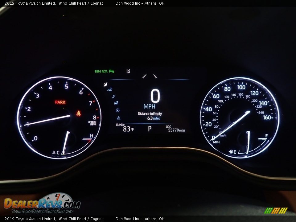 2019 Toyota Avalon Limited Gauges Photo #30