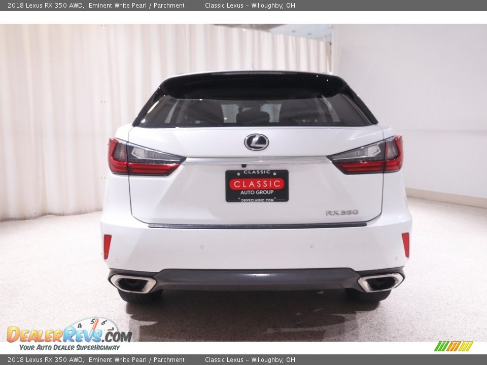 2018 Lexus RX 350 AWD Eminent White Pearl / Parchment Photo #20