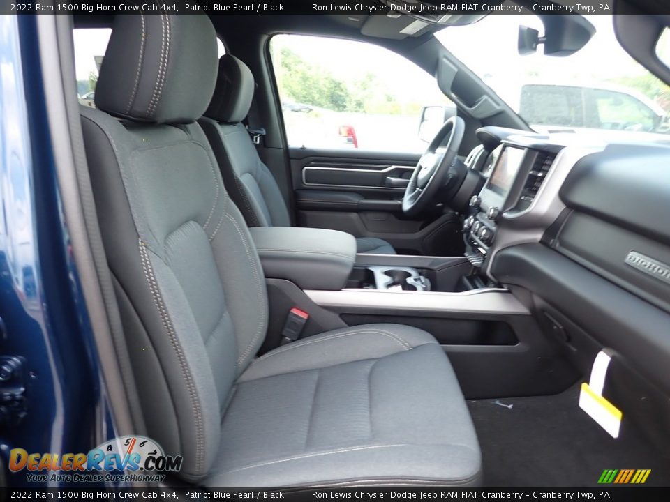 Front Seat of 2022 Ram 1500 Big Horn Crew Cab 4x4 Photo #11