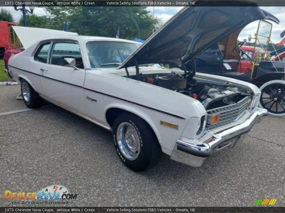 Front 3/4 View of 1973 Chevrolet Nova Coupe Photo #2