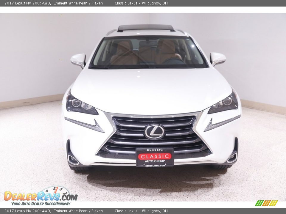 2017 Lexus NX 200t AWD Eminent White Pearl / Flaxen Photo #2