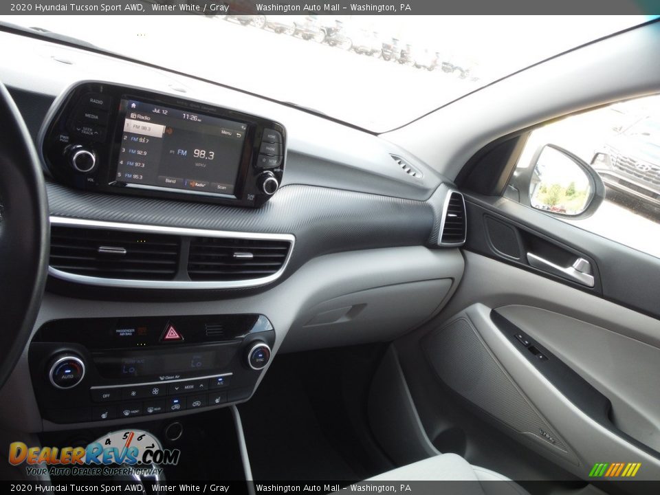 2020 Hyundai Tucson Sport AWD Winter White / Gray Photo #20