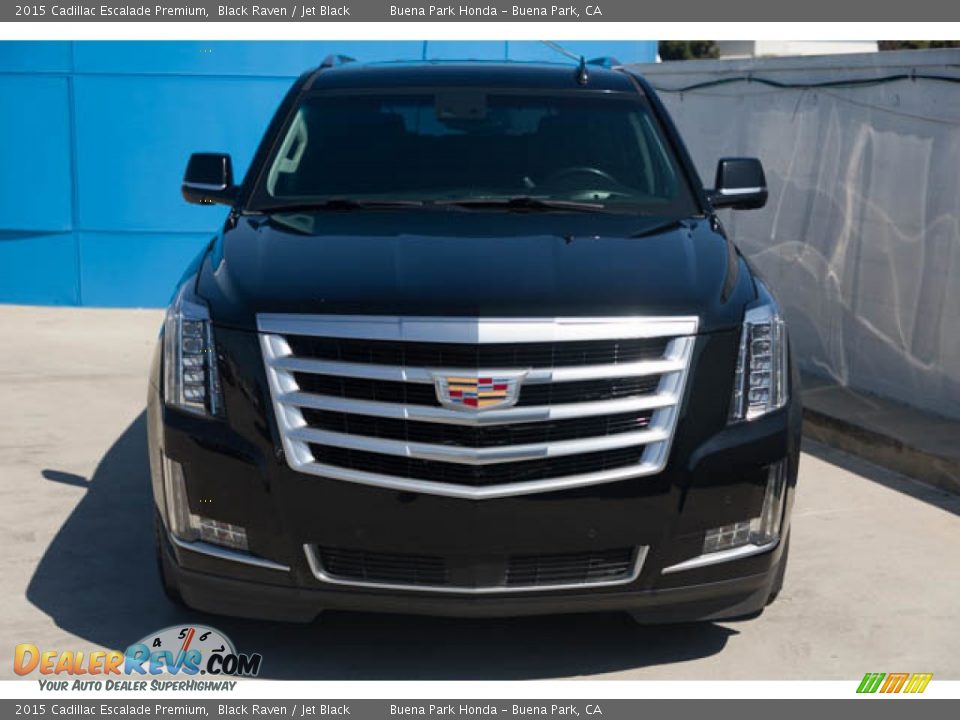 2015 Cadillac Escalade Premium Black Raven / Jet Black Photo #7