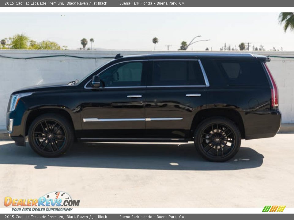 2015 Cadillac Escalade Premium Black Raven / Jet Black Photo #8