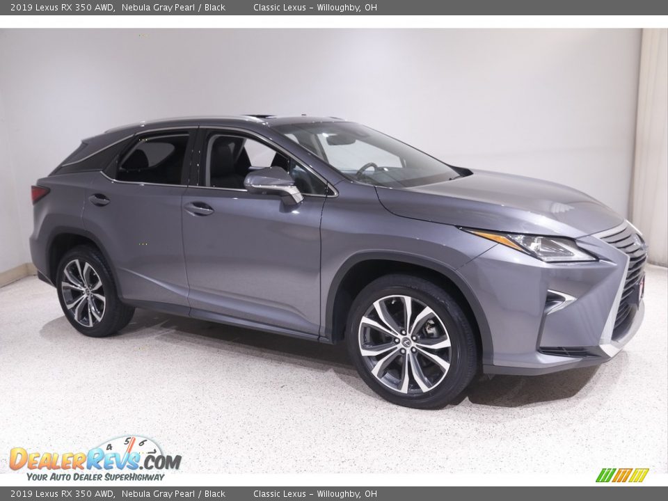 2019 Lexus RX 350 AWD Nebula Gray Pearl / Black Photo #1