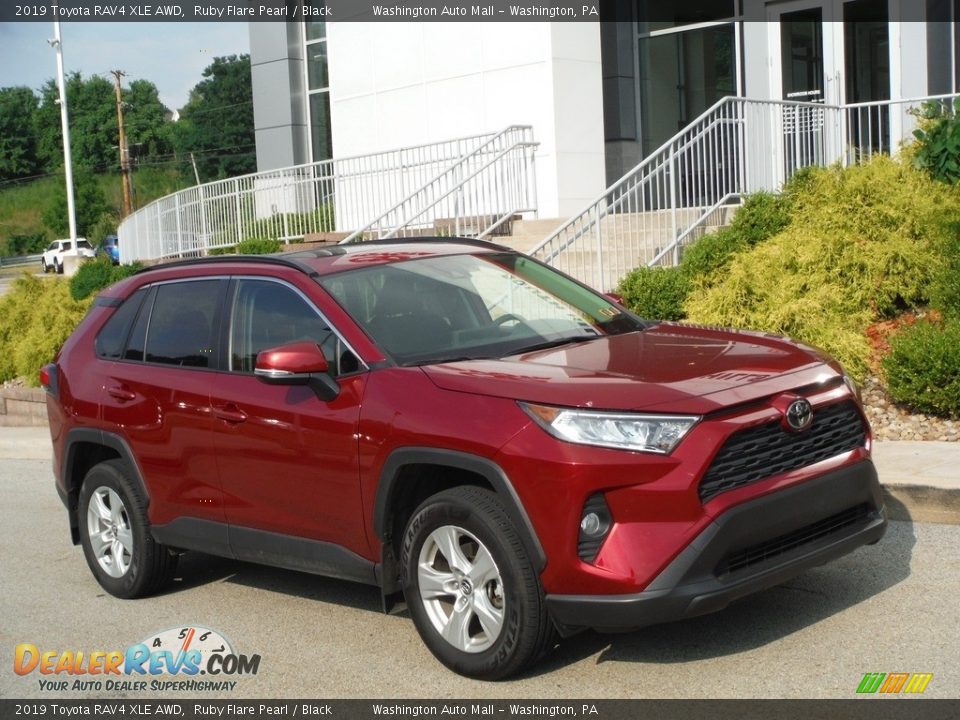 2019 Toyota RAV4 XLE AWD Ruby Flare Pearl / Black Photo #1