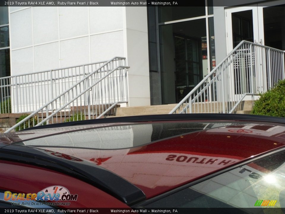 2019 Toyota RAV4 XLE AWD Ruby Flare Pearl / Black Photo #3