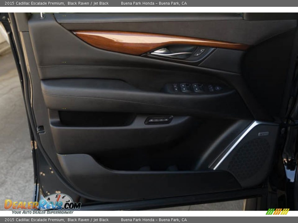 2015 Cadillac Escalade Premium Black Raven / Jet Black Photo #31