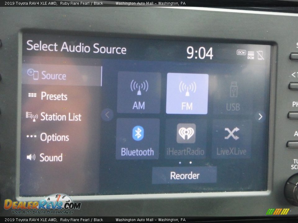 2019 Toyota RAV4 XLE AWD Ruby Flare Pearl / Black Photo #5