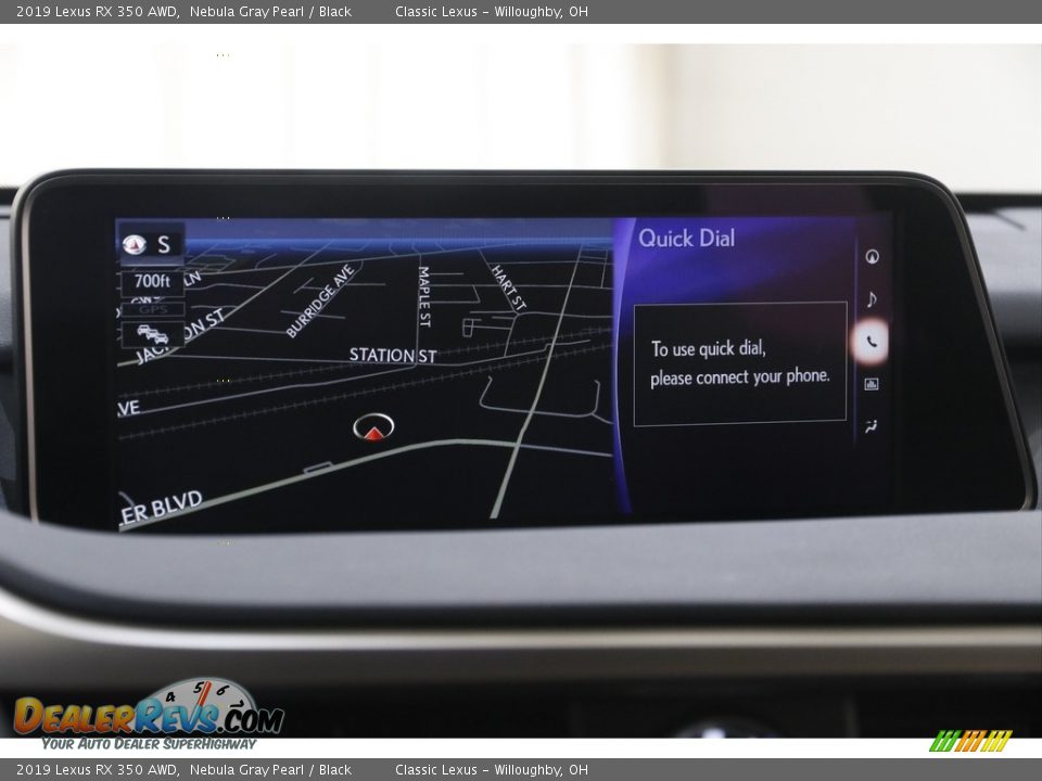 2019 Lexus RX 350 AWD Nebula Gray Pearl / Black Photo #12