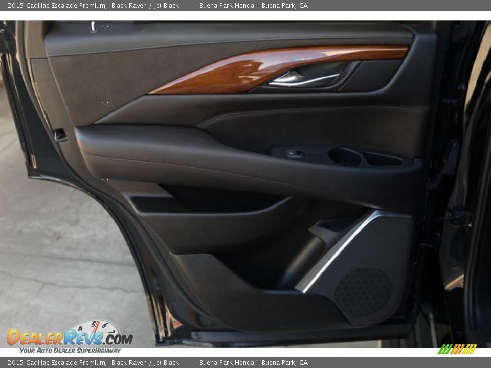 2015 Cadillac Escalade Premium Black Raven / Jet Black Photo #33