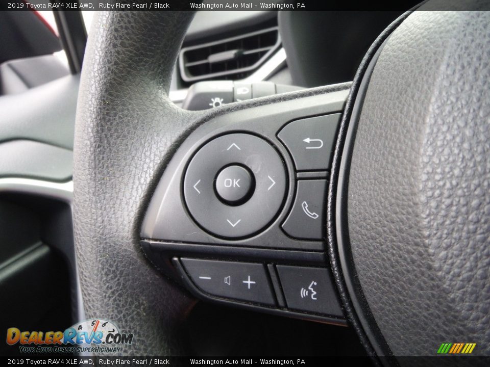 2019 Toyota RAV4 XLE AWD Ruby Flare Pearl / Black Photo #9