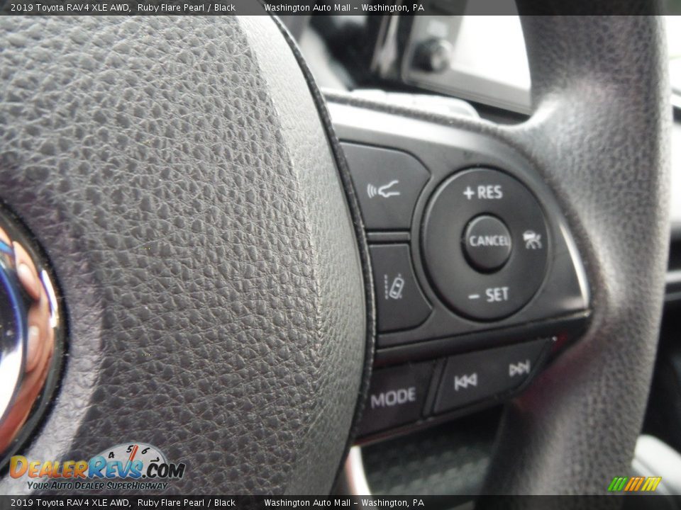 2019 Toyota RAV4 XLE AWD Ruby Flare Pearl / Black Photo #10