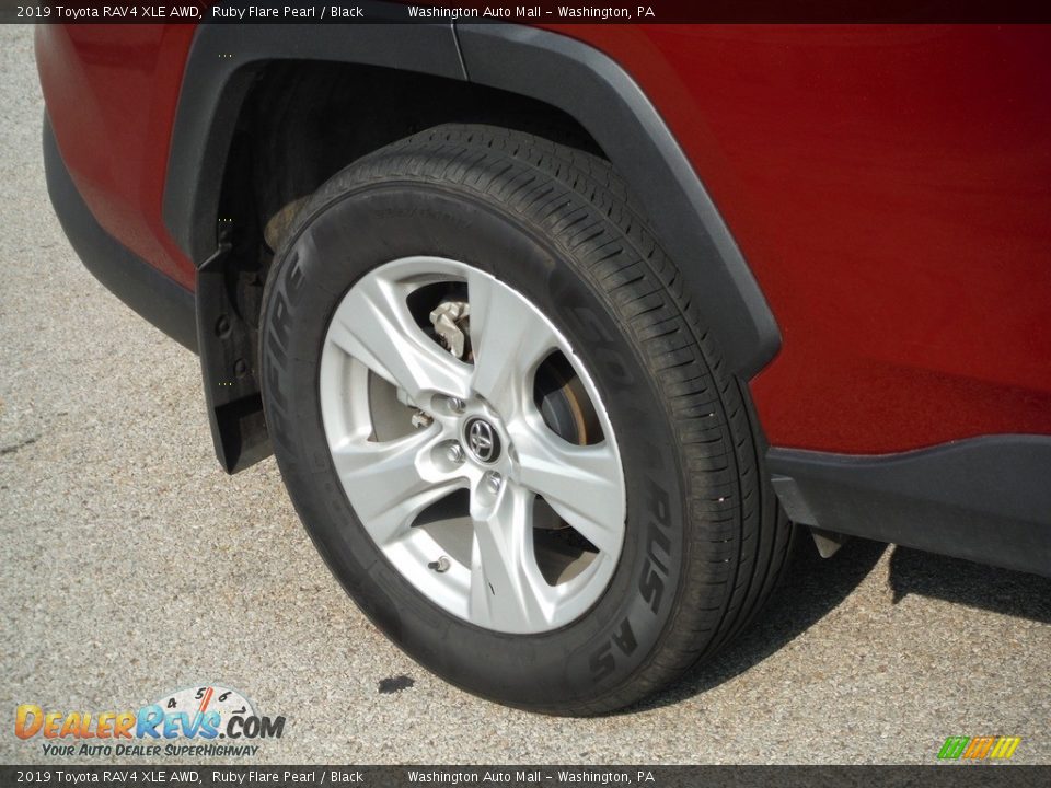 2019 Toyota RAV4 XLE AWD Ruby Flare Pearl / Black Photo #12