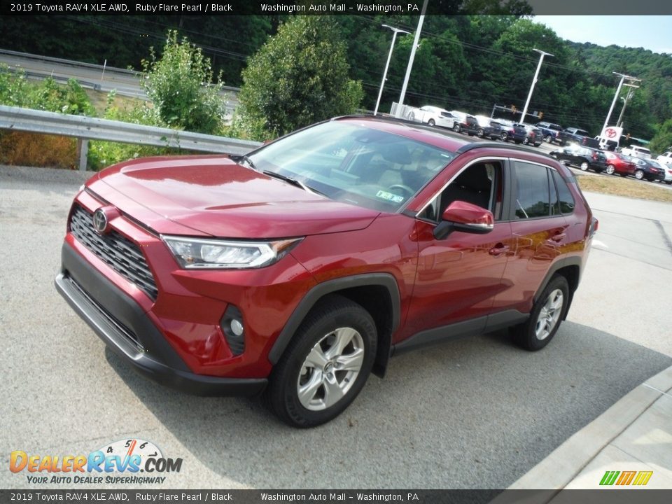 2019 Toyota RAV4 XLE AWD Ruby Flare Pearl / Black Photo #14