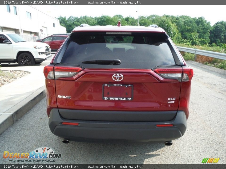 2019 Toyota RAV4 XLE AWD Ruby Flare Pearl / Black Photo #18