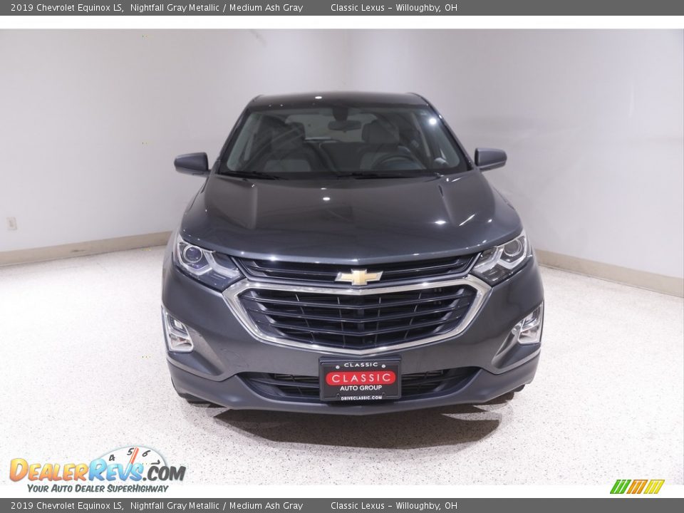 2019 Chevrolet Equinox LS Nightfall Gray Metallic / Medium Ash Gray Photo #2