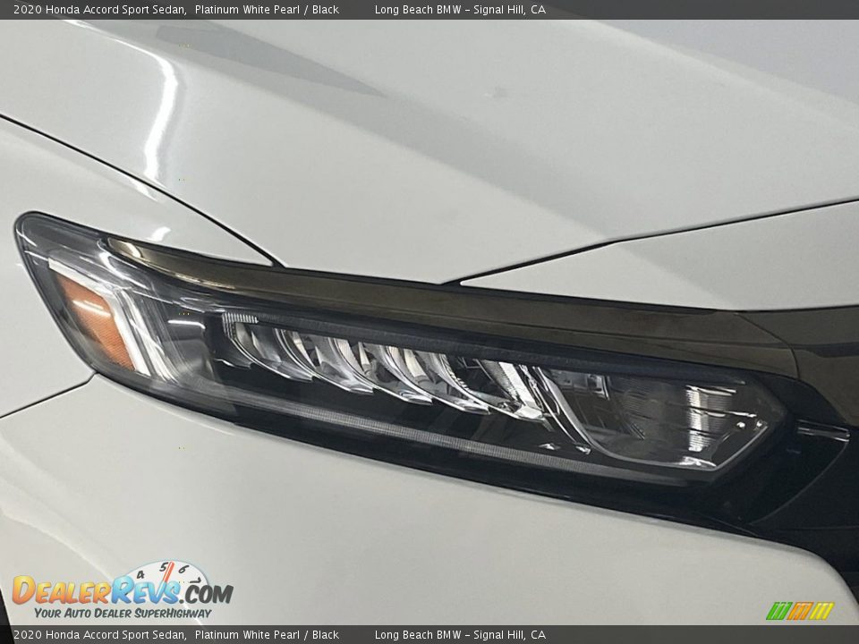 2020 Honda Accord Sport Sedan Platinum White Pearl / Black Photo #6
