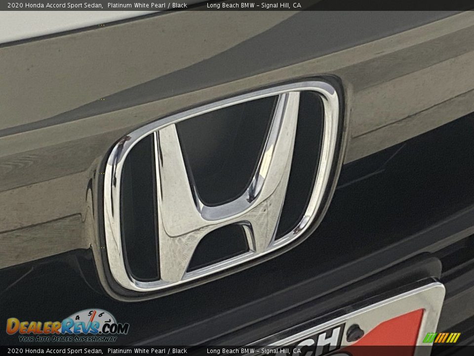 2020 Honda Accord Sport Sedan Platinum White Pearl / Black Photo #7
