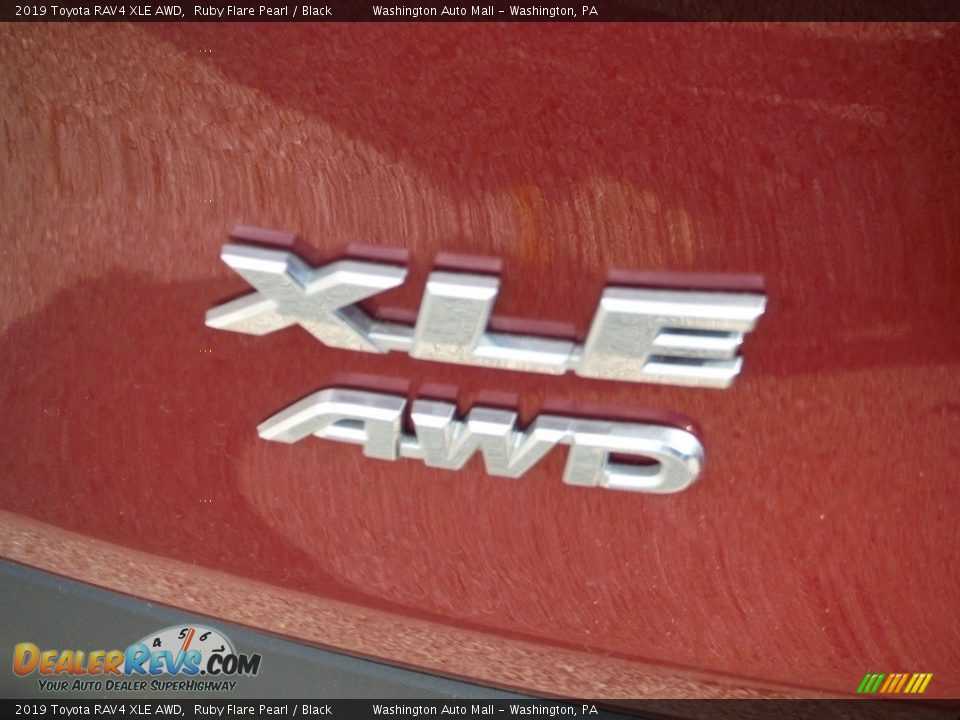 2019 Toyota RAV4 XLE AWD Ruby Flare Pearl / Black Photo #20