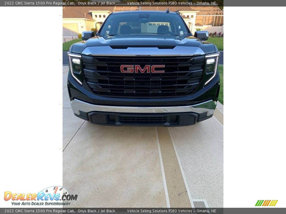 2022 GMC Sierra 1500 Pro Regular Cab Onyx Black / Jet Black Photo #4