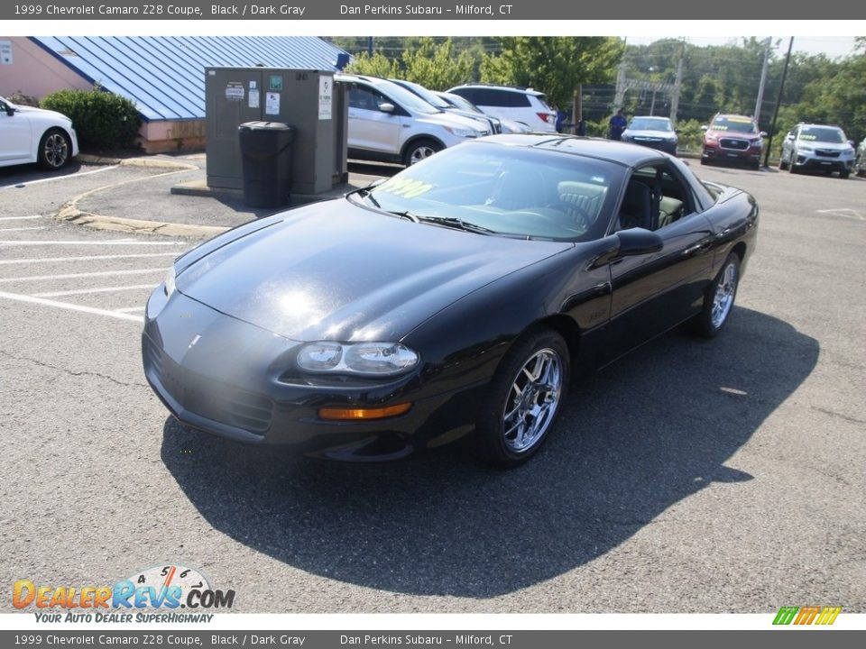 1999 Chevrolet Camaro Z28 Coupe Black / Dark Gray Photo #1