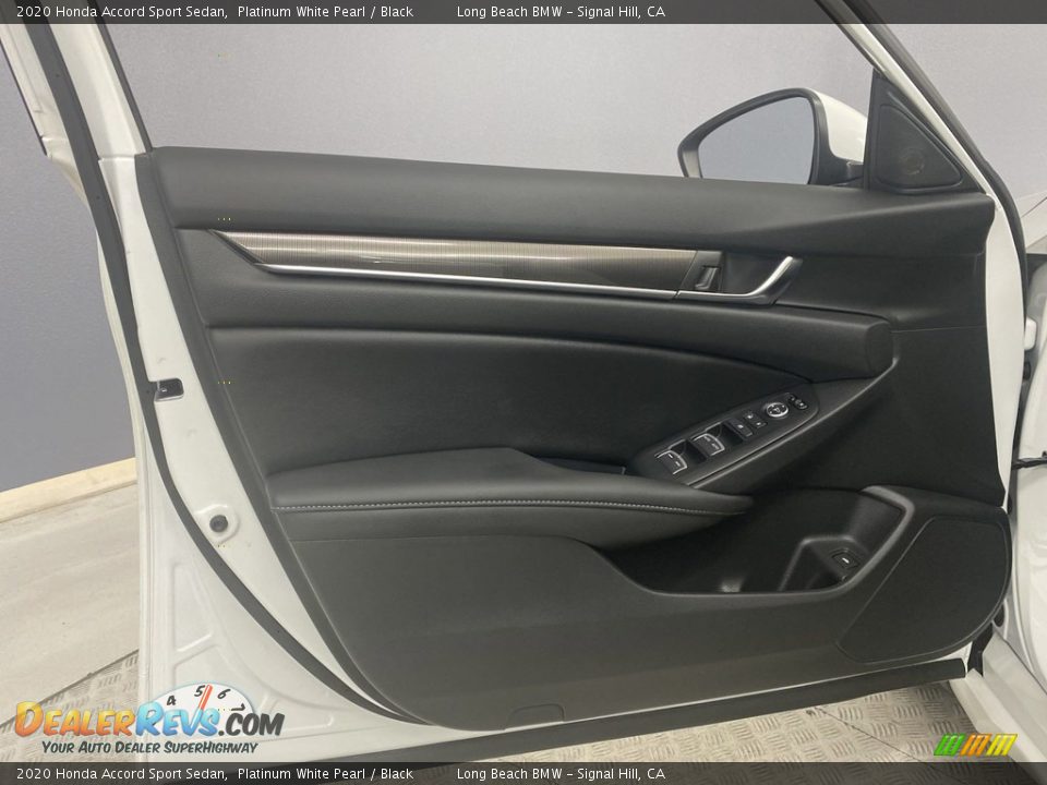 2020 Honda Accord Sport Sedan Platinum White Pearl / Black Photo #12