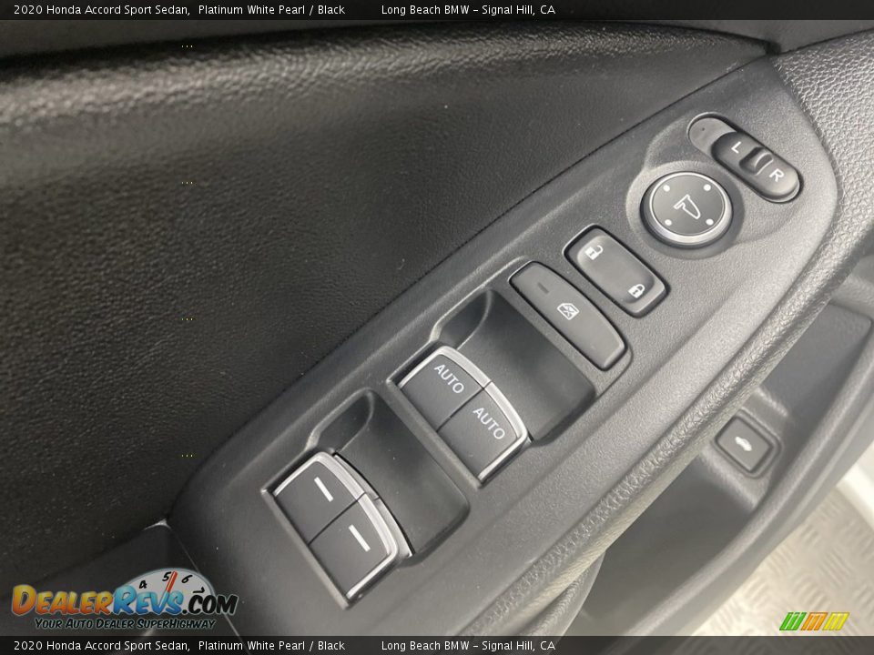 2020 Honda Accord Sport Sedan Platinum White Pearl / Black Photo #13