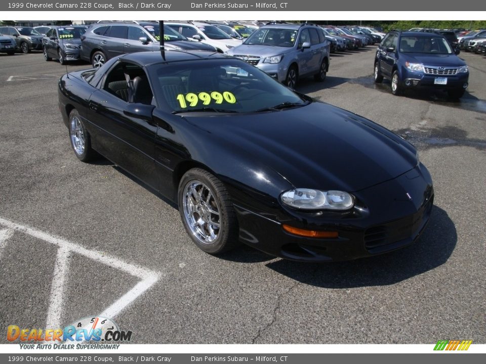 1999 Chevrolet Camaro Z28 Coupe Black / Dark Gray Photo #3