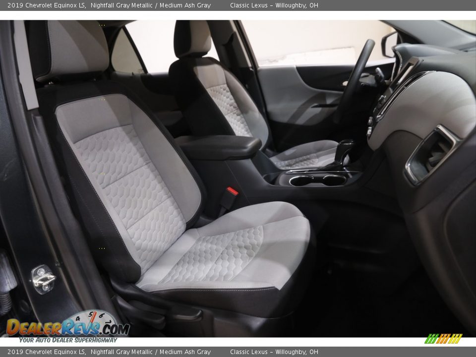 2019 Chevrolet Equinox LS Nightfall Gray Metallic / Medium Ash Gray Photo #13