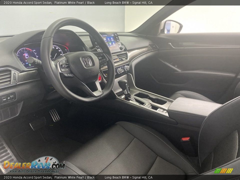 2020 Honda Accord Sport Sedan Platinum White Pearl / Black Photo #15