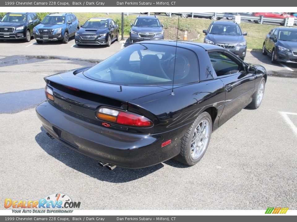 1999 Chevrolet Camaro Z28 Coupe Black / Dark Gray Photo #5
