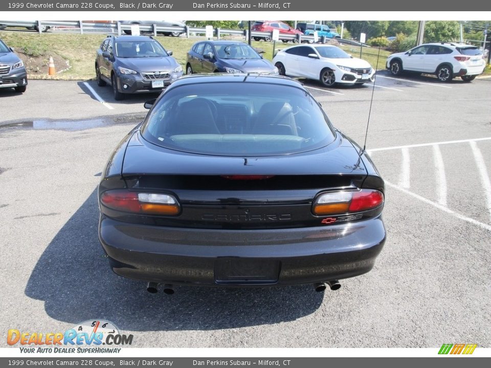 1999 Chevrolet Camaro Z28 Coupe Black / Dark Gray Photo #6
