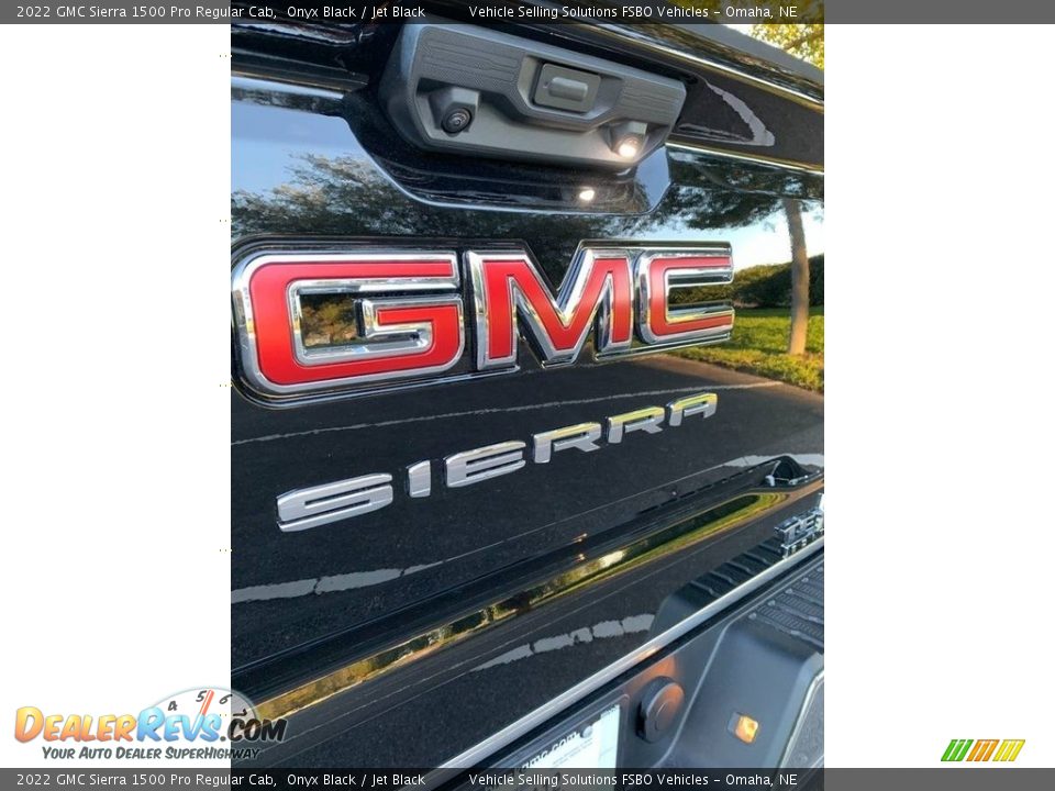 2022 GMC Sierra 1500 Pro Regular Cab Onyx Black / Jet Black Photo #18