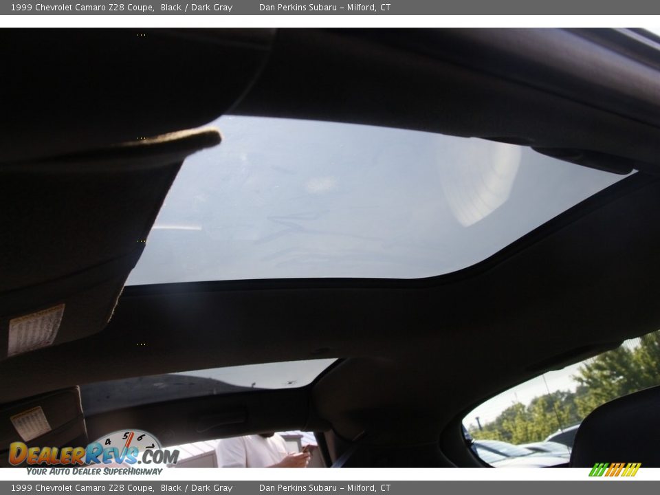1999 Chevrolet Camaro Z28 Coupe Black / Dark Gray Photo #11