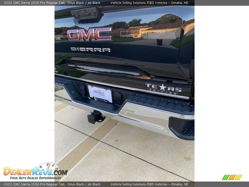 2022 GMC Sierra 1500 Pro Regular Cab Onyx Black / Jet Black Photo #21