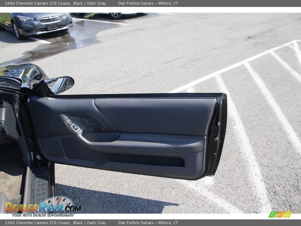 1999 Chevrolet Camaro Z28 Coupe Black / Dark Gray Photo #13