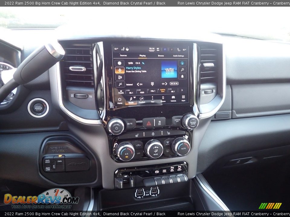 2022 Ram 2500 Big Horn Crew Cab Night Edition 4x4 Diamond Black Crystal Pearl / Black Photo #18