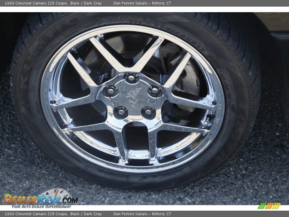 1999 Chevrolet Camaro Z28 Coupe Black / Dark Gray Photo #15