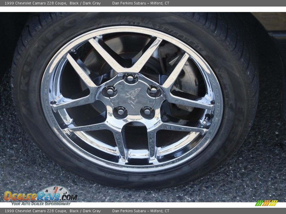 1999 Chevrolet Camaro Z28 Coupe Black / Dark Gray Photo #16