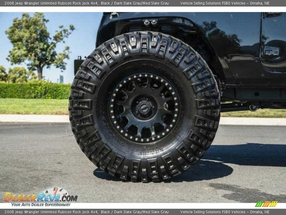 2008 Jeep Wrangler Unlimited Rubicon Rock Jock 4x4 Wheel Photo #5