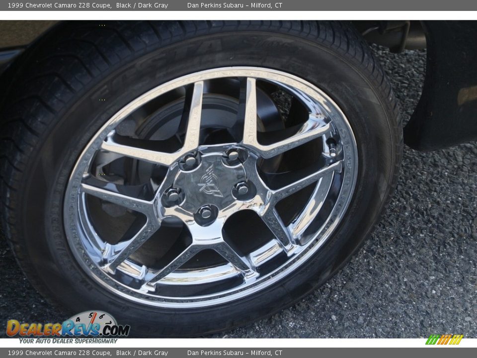 1999 Chevrolet Camaro Z28 Coupe Black / Dark Gray Photo #17