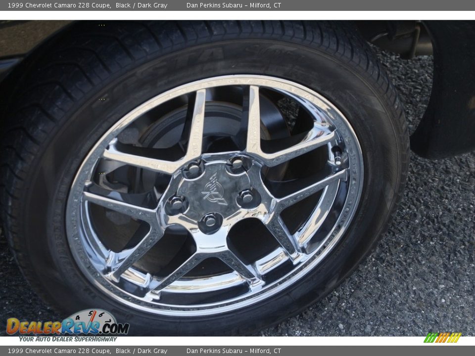 1999 Chevrolet Camaro Z28 Coupe Black / Dark Gray Photo #18