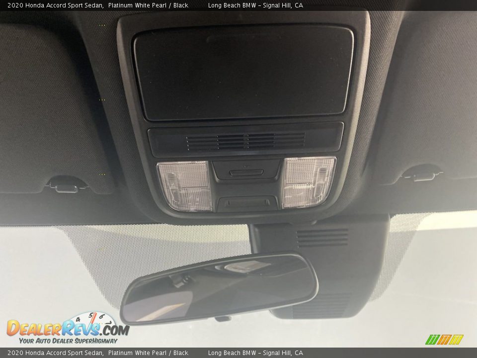 2020 Honda Accord Sport Sedan Platinum White Pearl / Black Photo #28