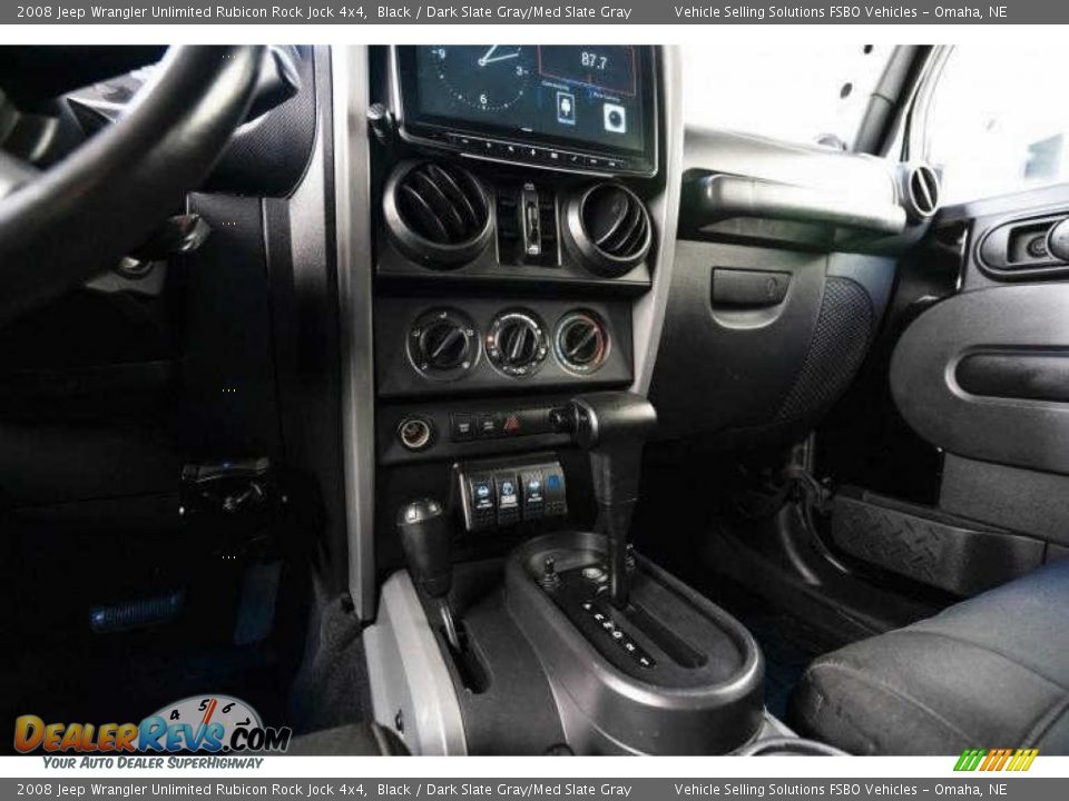 2008 Jeep Wrangler Unlimited Rubicon Rock Jock 4x4 Shifter Photo #8