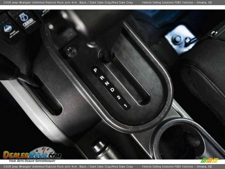 2008 Jeep Wrangler Unlimited Rubicon Rock Jock 4x4 Shifter Photo #9