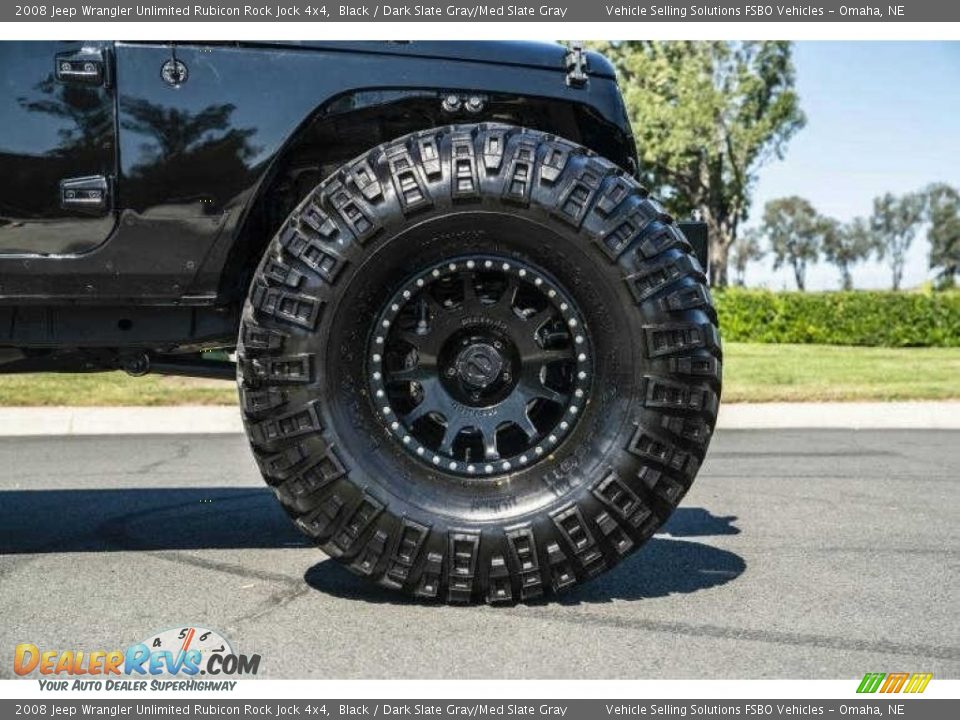 2008 Jeep Wrangler Unlimited Rubicon Rock Jock 4x4 Wheel Photo #15